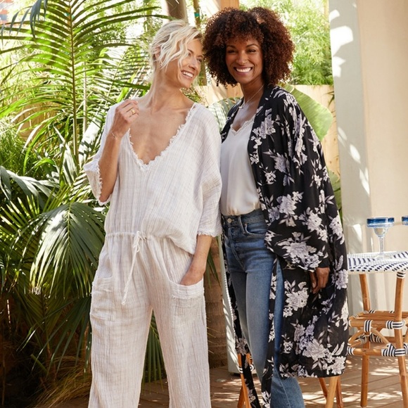 Spiritual Gangster Maya Floral Kimono - Picture 2 of 15